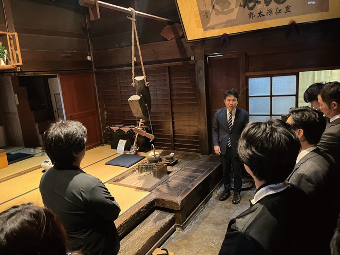 2023年 法師旅館での集合写真