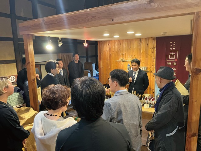 2023年 法師旅館でのトークセッション
