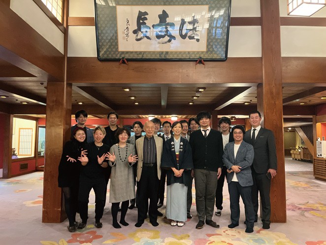 2023年 近江日野商人館での集合写真