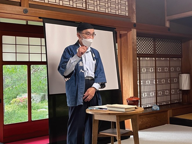 2023年 近江日野商人館での講義